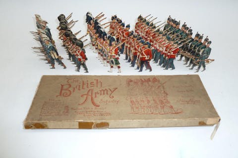 English store toy soldiers